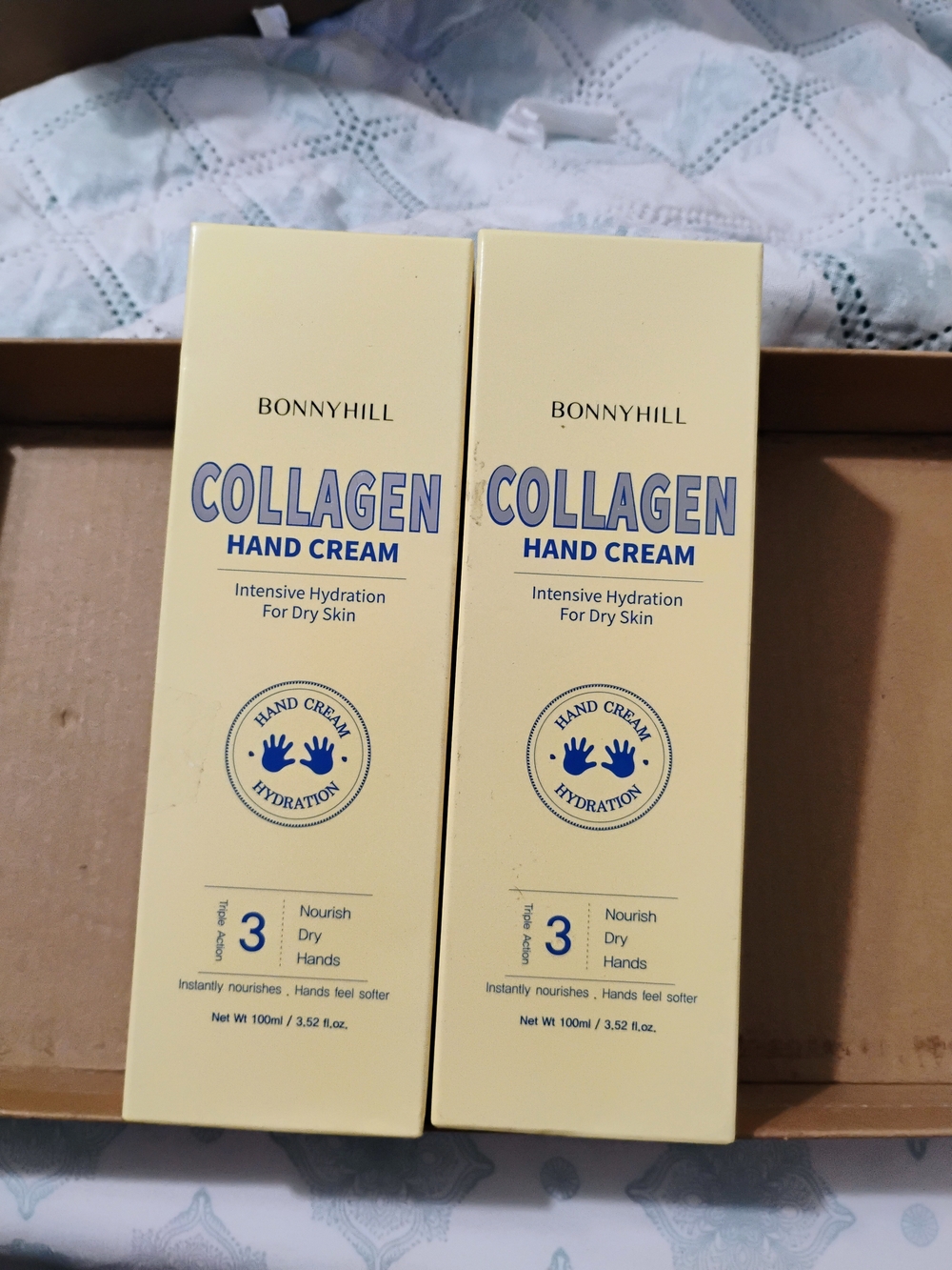 Collagen Hand Cream – Hydrating Hand Care (Yellow)